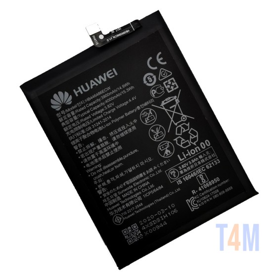 BATERIA HUAWEI P SMART Z P SMART PRO, NOVA 5I, HONOR 9X PRO, APRECIE 10 PLUS HB446486ECW 4000MAH